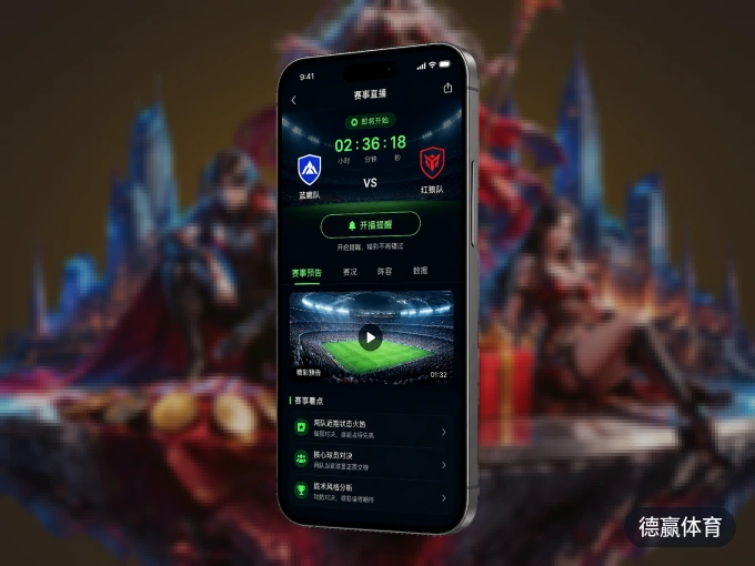下载德赢体育 APP，随时开启精彩观赛